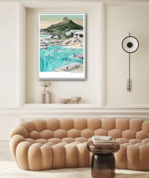 ⁠Dusk to Dawn 8 Print by Marie-Lousie Koen