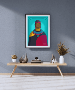 Mama Esther Illustration by Ndumiso Nyoni